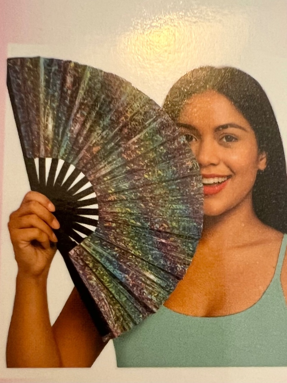 Clacking Fan - Multi Color Unisex NIB
